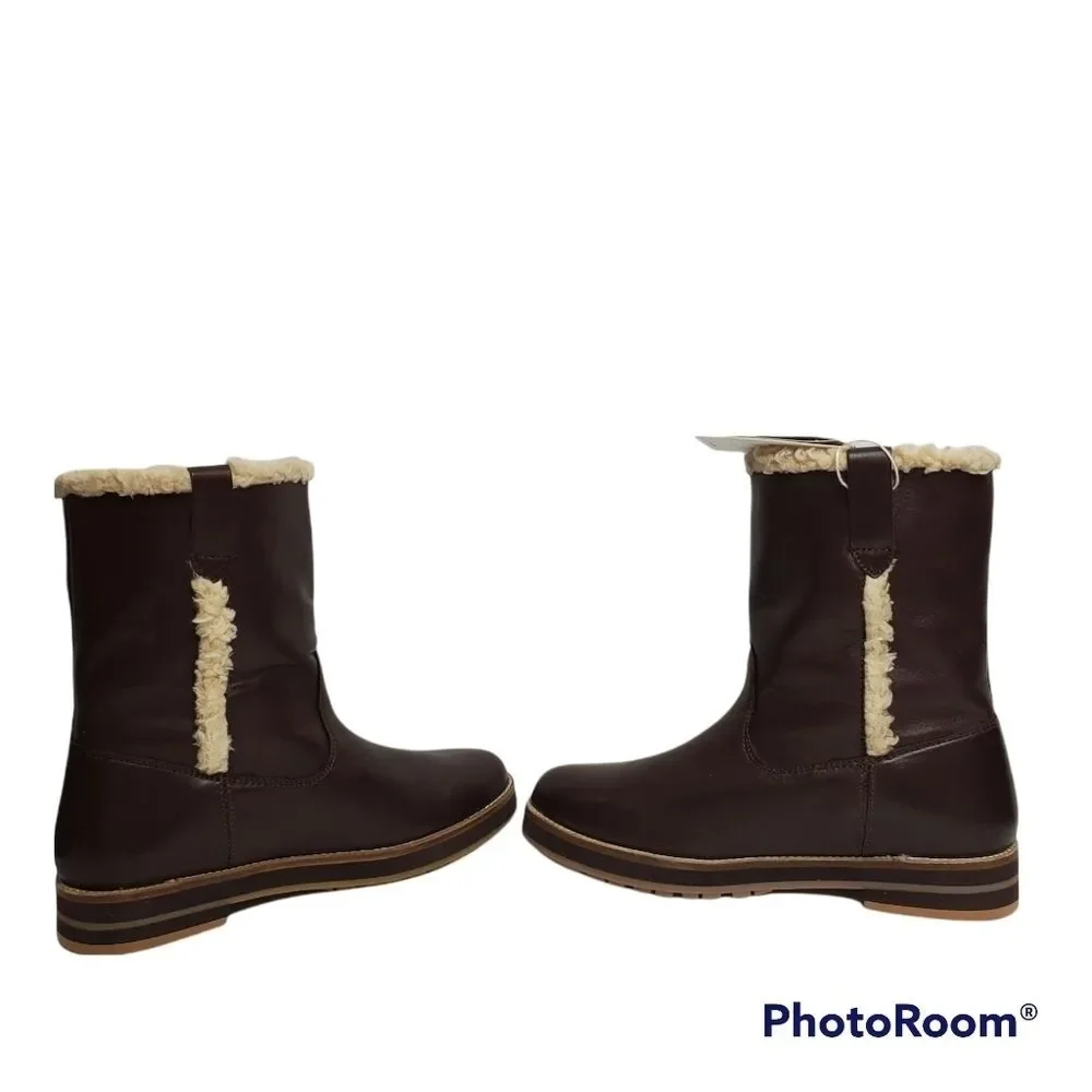 ZARA GIRLS Faux Fur Boots SZ 36‎ (4 YOUTH)